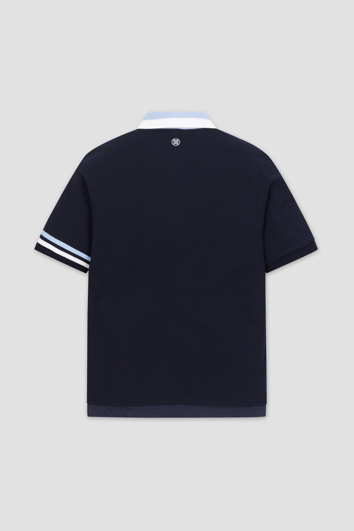 KNITTED COLLAR POLO T-SHIRT(MEN)네이비