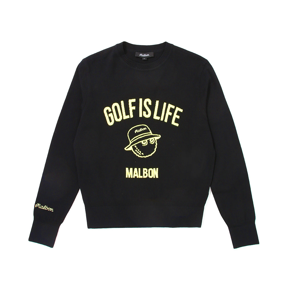 Golf is Life 스웨터 LIME (WOMAN)